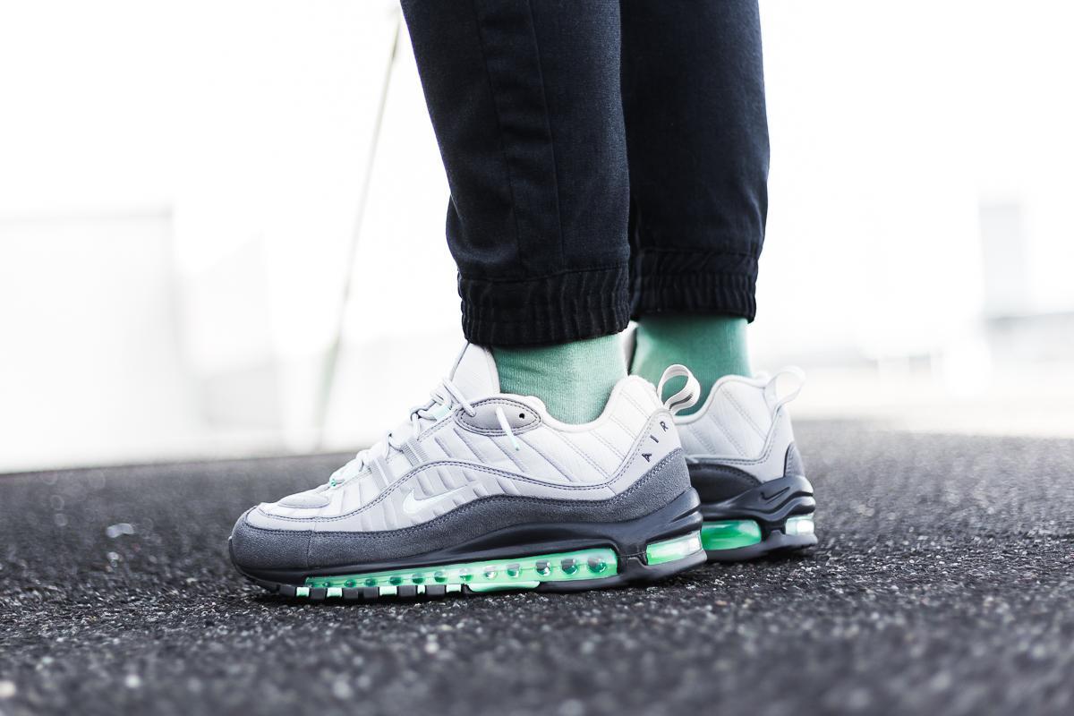 Giày Nike Air Max 98 Vast Grey Fresh Mint 640744-011 - Ảnh 3