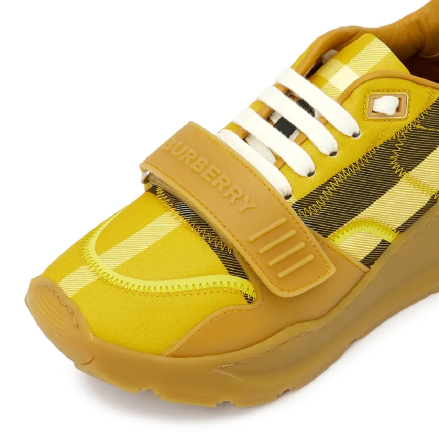 Giày Burberry Check Ramsey 'Yellow' 8055897 - Ảnh 3