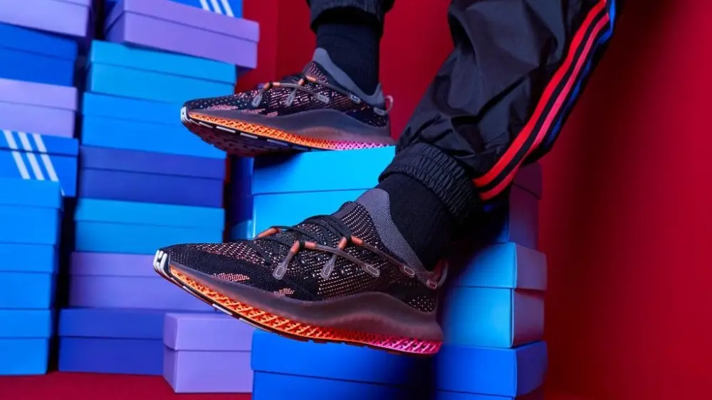 Giày Adidas Ultra 4D Fusio 'Black Orange Pink' FZ2414 - Ảnh 4