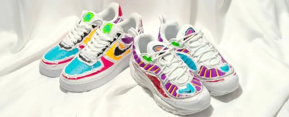Giày Nike Air Max 98 Cut Away White CJ0634-101 - Ảnh 4