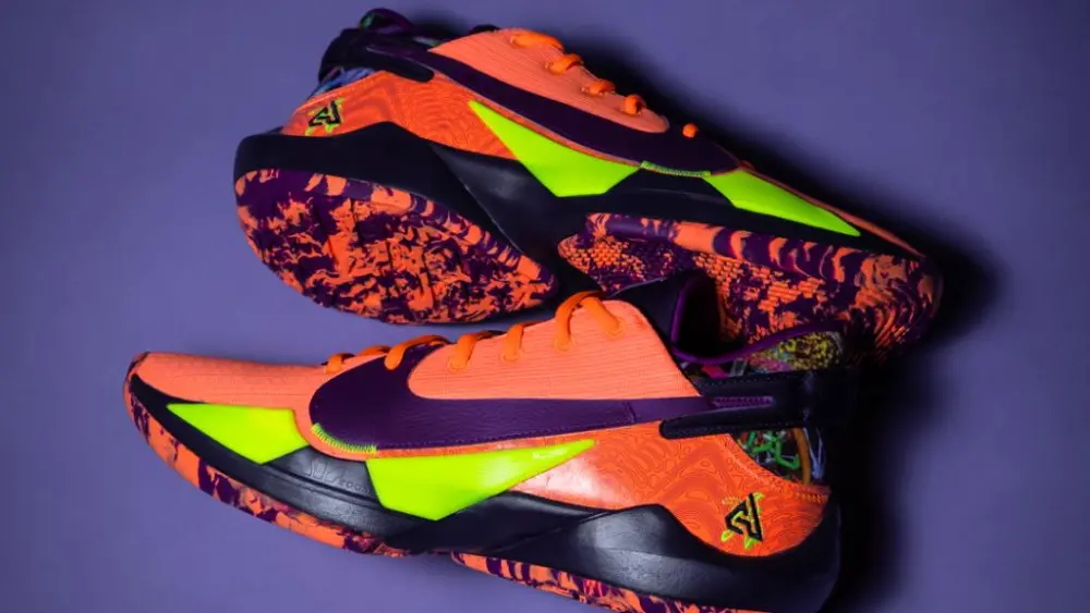 Giày Nike Zoom Freak 2 'Bright Mango' CW3162-800 - Ảnh 4