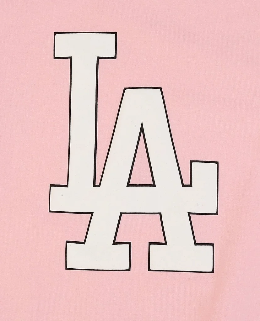 Áo MLB Sweater LA BigLogo Pink 31MT03011-07P - Ảnh 2