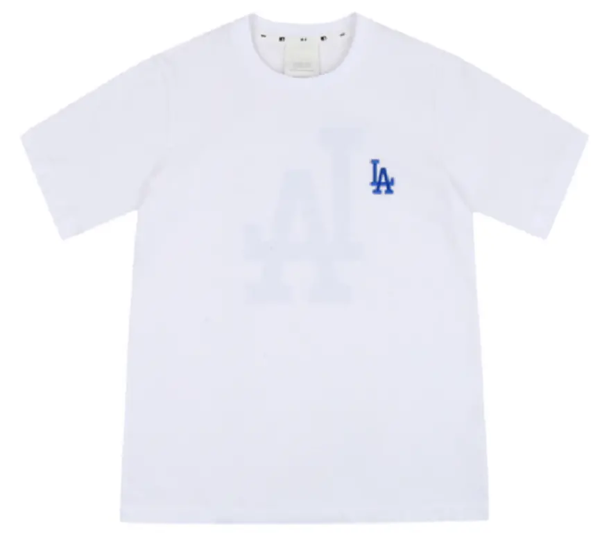 Áo MLB Basic Back Big Logo Short Sleeve LA Dodgers 31TS03131-07W