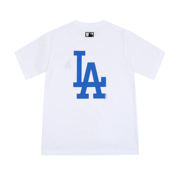 Áo MLB Basic Back Big Logo Short Sleeve LA Dodgers 31TS03131-07W - Ảnh 2