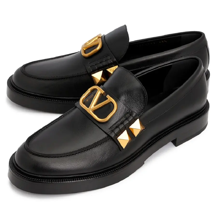 Alternative view of Giày Valentino Stud Signed 'Black' S0F09ELI-0NO