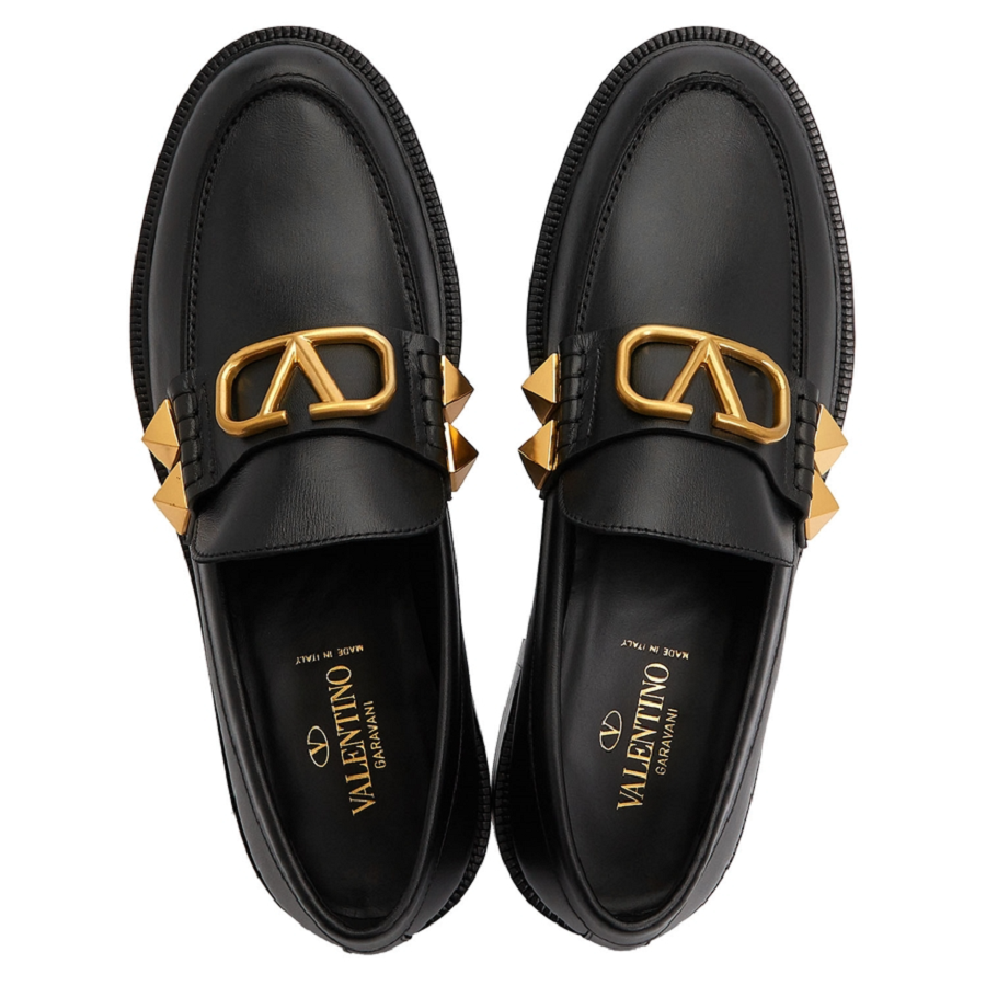 Giày Valentino Stud Signed 'Black' 1Y2S0F09ELI-0NO - Ảnh 4