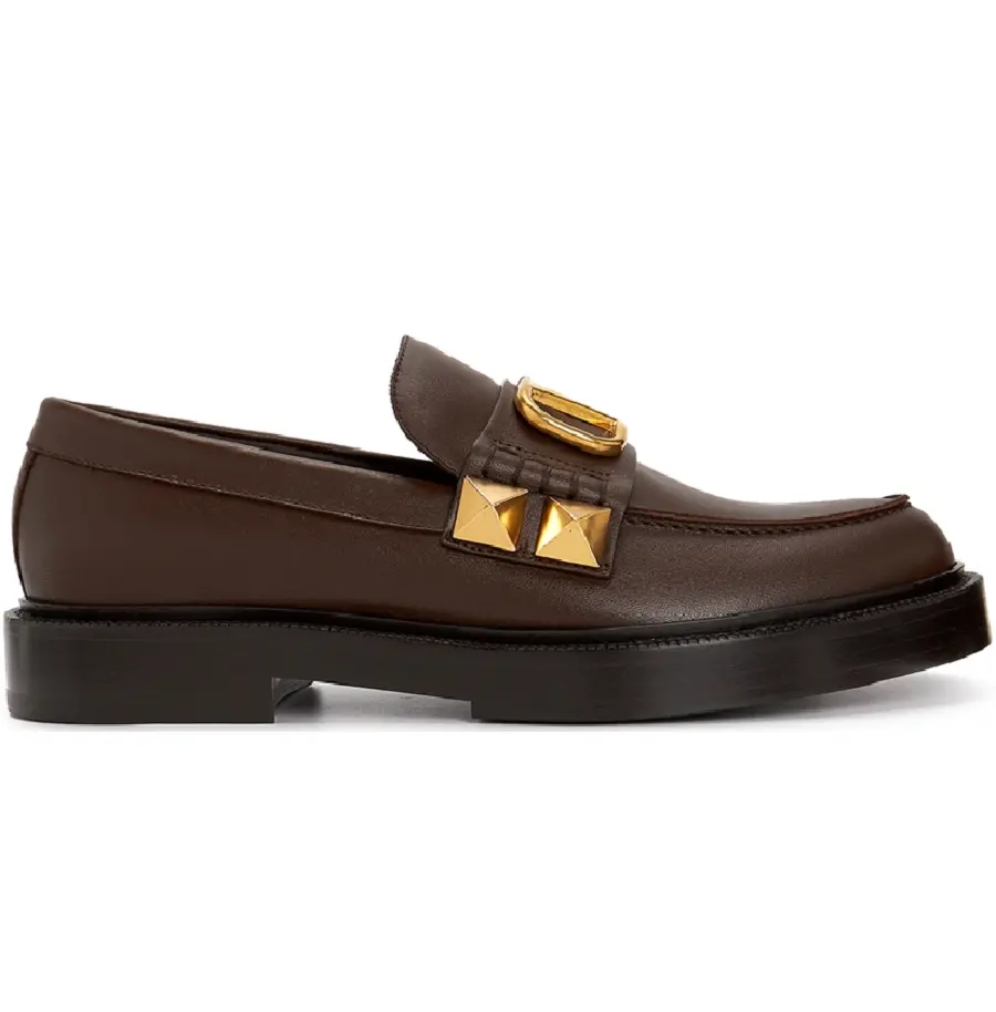 Giày Valentino Stud Signed 'Brown' 1Y2S0F09ELI-KG8