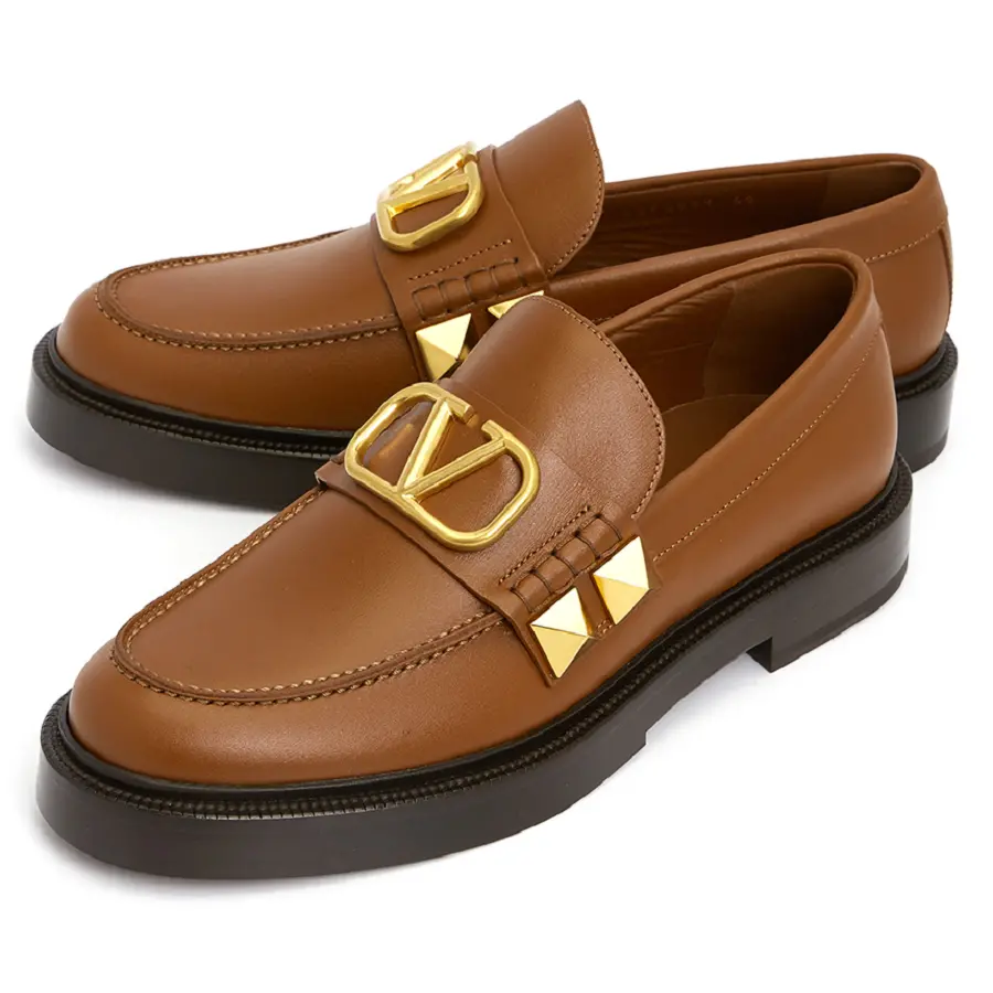 Alternative view of Giày Valentino Stud Signed 'Brown' S0F09ELI-L94