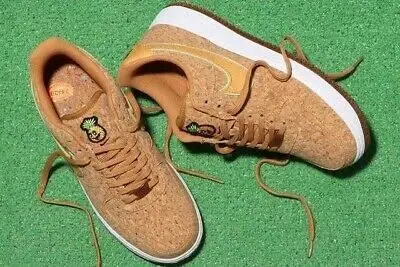 Giày Nike Air Force 1 '07 Premium 'Happy Pineapple Cork' DJ2536-900 - Ảnh 4