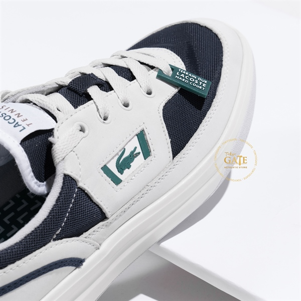 Giày Lacoste Men's G80 Og Leather And Textile Sneakers 739SMA0085-1Y4 - Ảnh 5