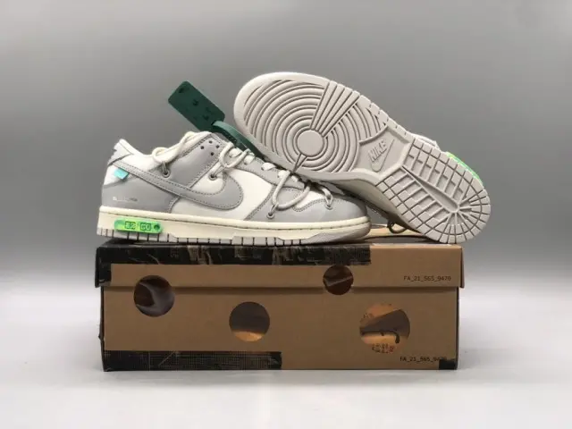 Giày Nike Off-White x Dunk Low 'Lot 42 of 50' DM1602-117 - Ảnh 5