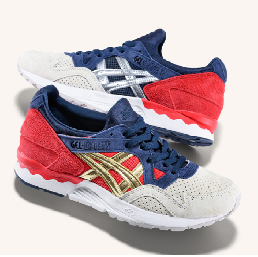 Giày Asics Concepts x Gel Lyte 5 'Libertea' 1201A943-100 - Ảnh 3