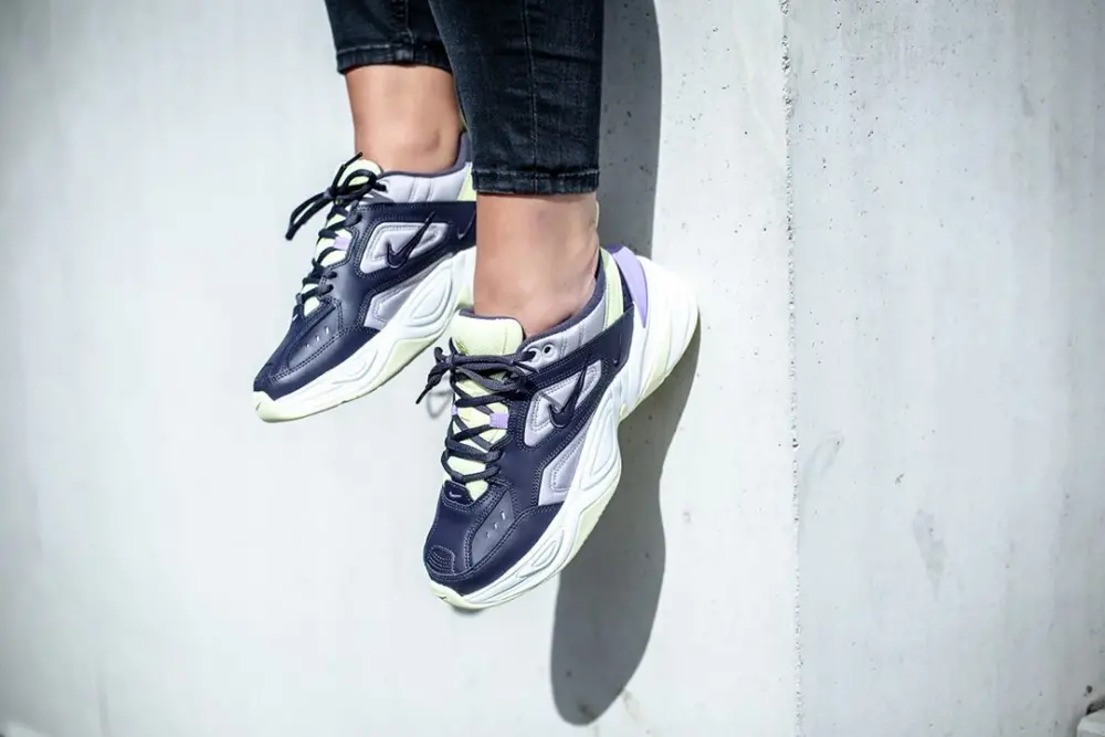 Giày Nike Wmns M2K Tekno 'Gridiron Atmosphere Grey' AO3108-015 - Ảnh 3