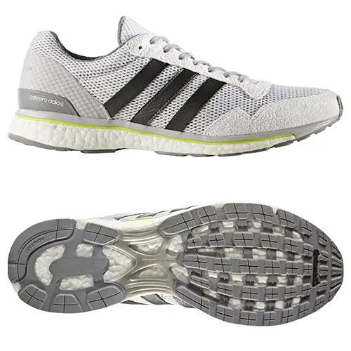 Giày Adidas Adizero Boost 3 Wide 'Grey Black' BY2784 - Ảnh 6