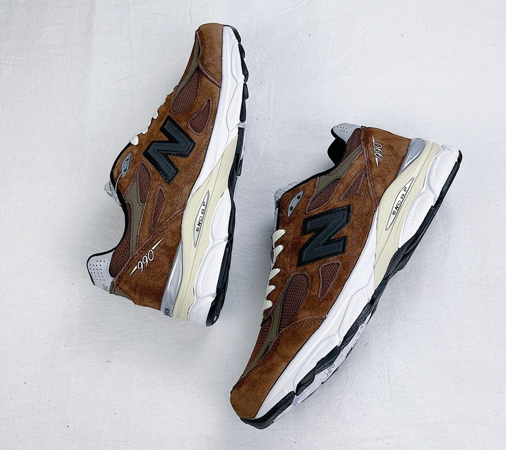 Giày New Balance JJJJound x 990v3 Made in USA 'Montréal' M990JB3 - Ảnh 4
