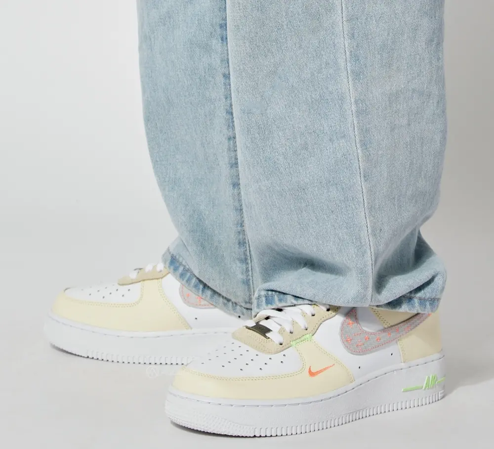 Giày Nike Air Force 1 Low Just Do It 'White Tan' FB1852-111 - Ảnh 4