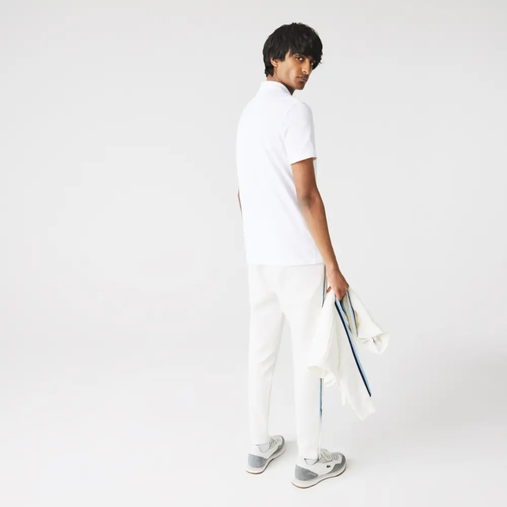 Áo Lacoste Men's Pocket Cotton Piqué Polo PH9762-51G-001 - Ảnh 4
