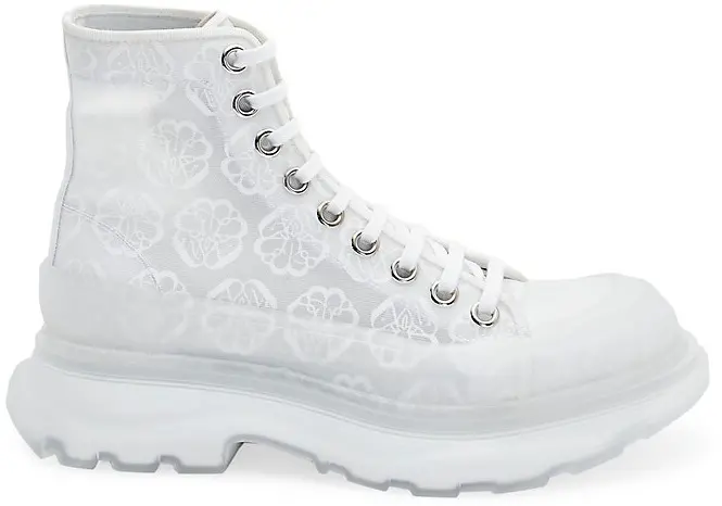 Giày Alexander McQueen Tread Slick Transparent 658086-W4Q32-9337