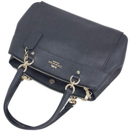 Túi Coach Mini Brook Carryall Tote Bag 'Black' F25395 - Ảnh 4