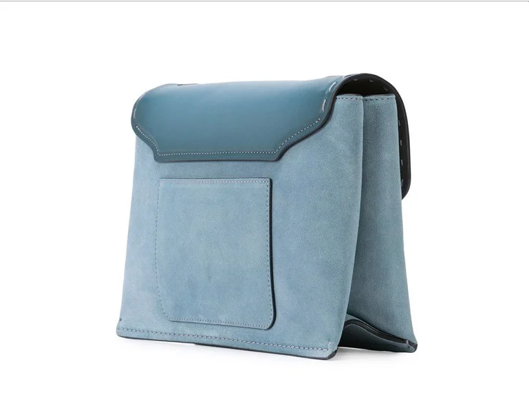 Túi Coach Swagger Chain Crossbody In Colorblock Blue 25833 BPCMB - Ảnh 3