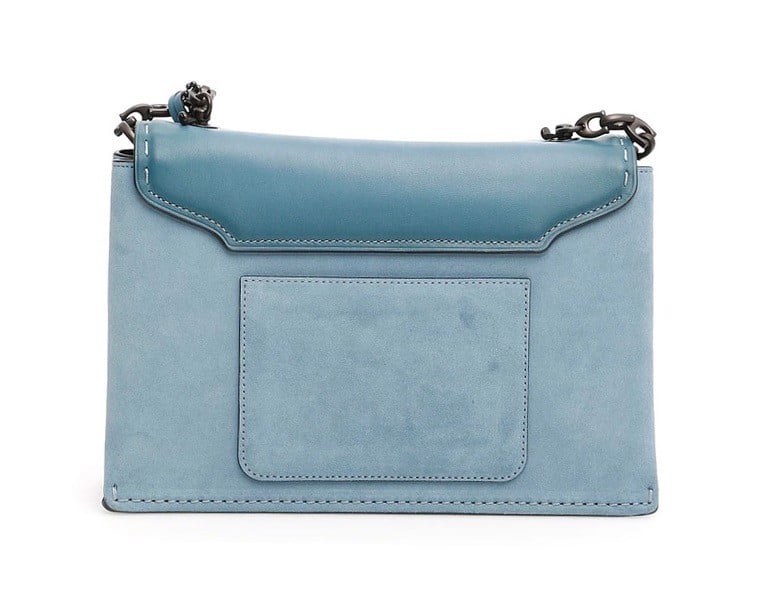 Túi Coach Swagger Chain Crossbody In Colorblock Blue 25833 BPCMB - Ảnh 4