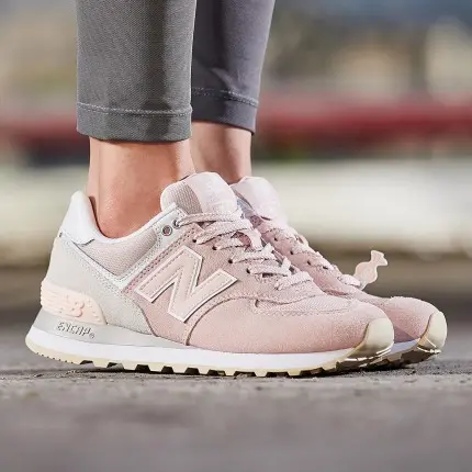 Giày New Balance 574 'Pink' WL574TAC - Ảnh 4