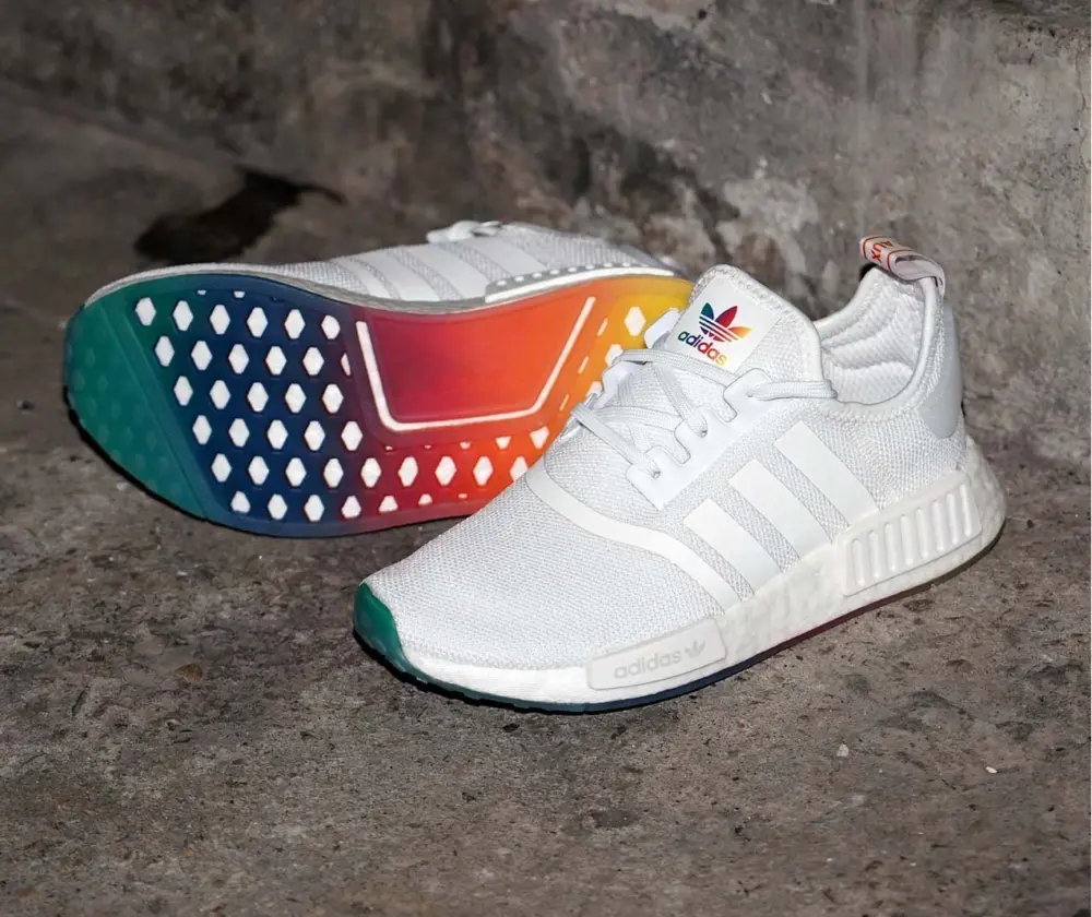 Giày Adidas NMD R1 J Rainbow Sole EH0755 - Ảnh 6