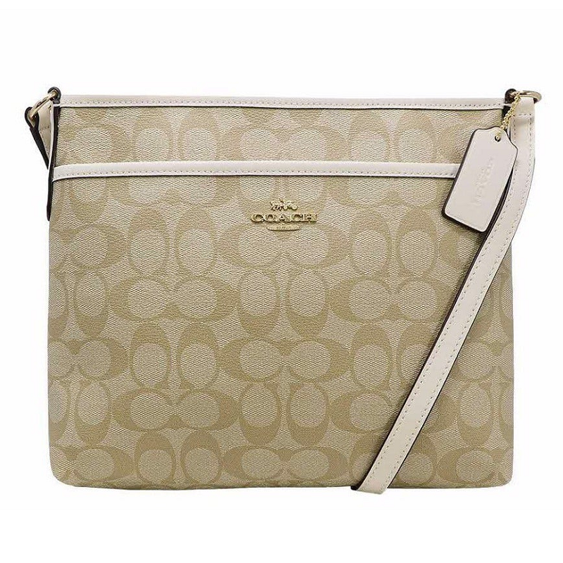 Túi Coach Signature File Crossbody Bag 'Light Khaki' F29210 IMDQC