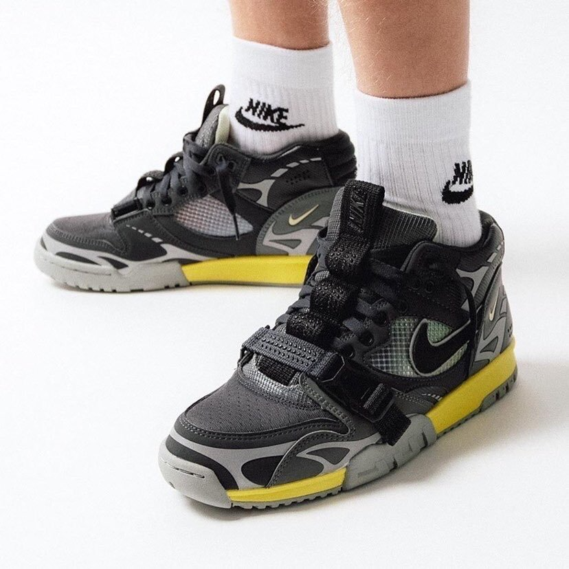 Giày Nike Air Trainer 1 ‘Dark Smoke Grey’ DH7338-001 - Ảnh 2