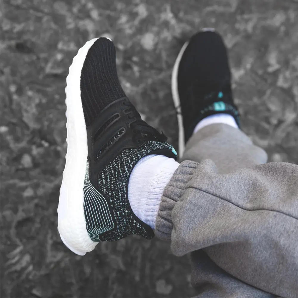 Giày Parley x Adidas UltraBoost 4.0 'Core Black' F36190 - Ảnh 4
