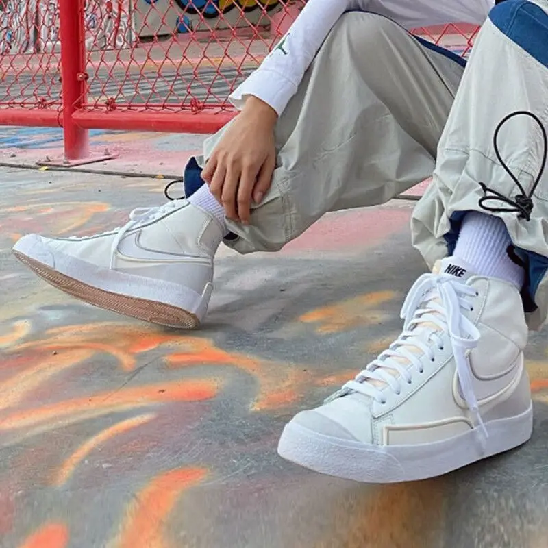 Alternative view of Giày Nike Blazer Mid '77 Infinite 'Summit White' DA7233-101
