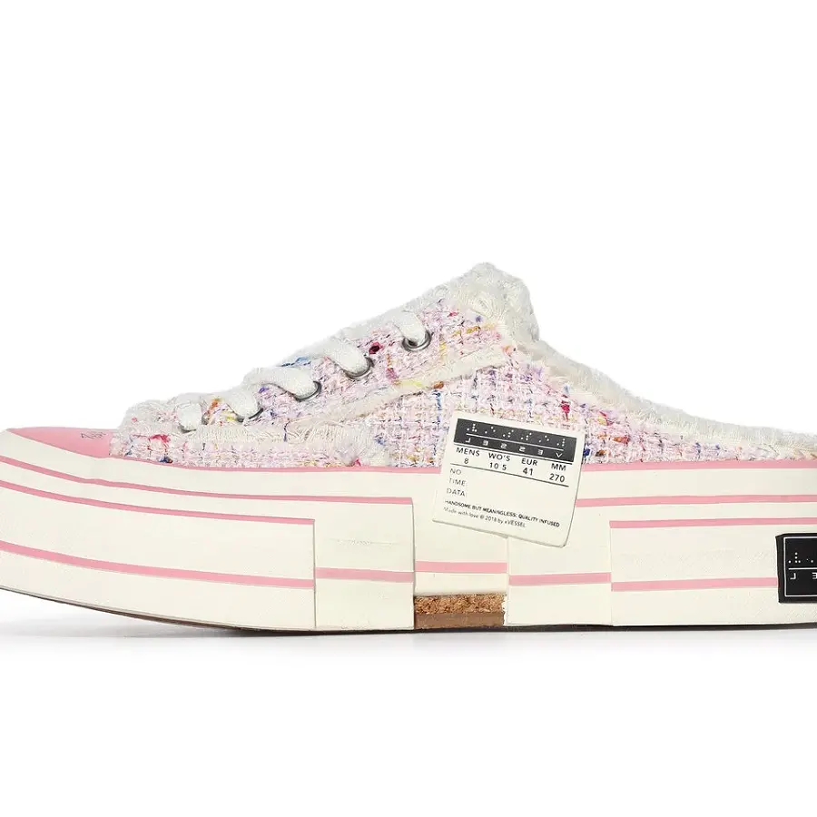 Giày xVESSEL G.O.P. Slip On 'Pink Tweed' - Ảnh 10