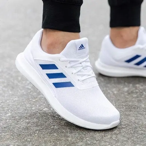 Alternative view of Giày Adidas CORERACER 'White Blue' FX3592