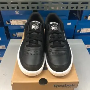 Giày Reebok Club C 85 Emboss 'Black' BS9529 - Ảnh 4
