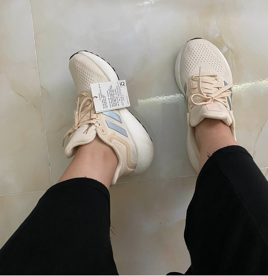 Giày Adidas Pureboost 22 ‘Ecru Tint’ GW3533 - Ảnh 2