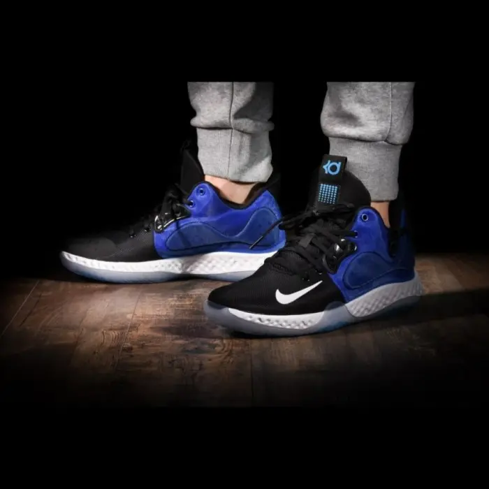 Giày Nike KD Trey 5 VII EP 'Black White Blue' AT1198-400 - Ảnh 3