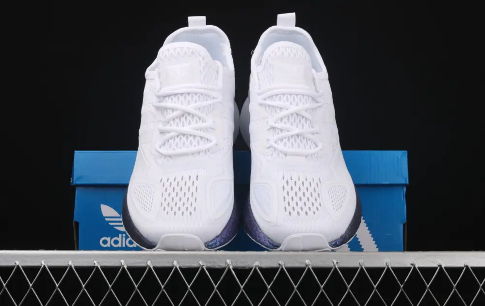 Giày Adidas ZX 2K Boost 'White Boost Blue Violet' FV2928 - Ảnh 5