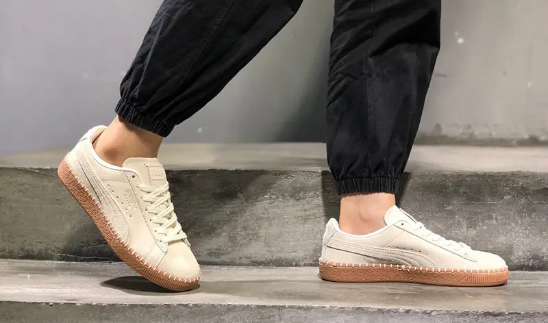 Giày Puma Suede Classic Blanket Stitch 'Whisper White' 368903-03 - Ảnh 4