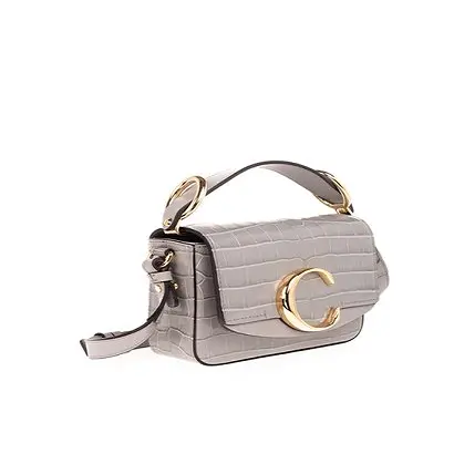 Túi Chloe C Mini Bag Stormy 'Grey' CHC19US193A87039 - Ảnh 3