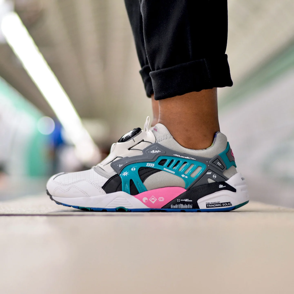 Giày Puma Graphers Rock x Disc Blaze 'White' 361378-01 - Ảnh 4