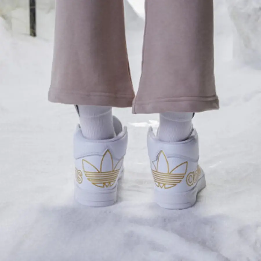 Giày Adidas Originals Drop Step XL 'White Metallic Gold' FV4874 - Ảnh 7