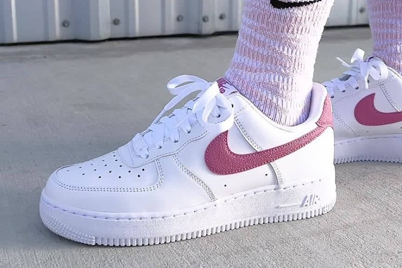 Giày Nike Air Force 1 Low ‘White Desert Berry’ DQ7569-101 - Ảnh 8