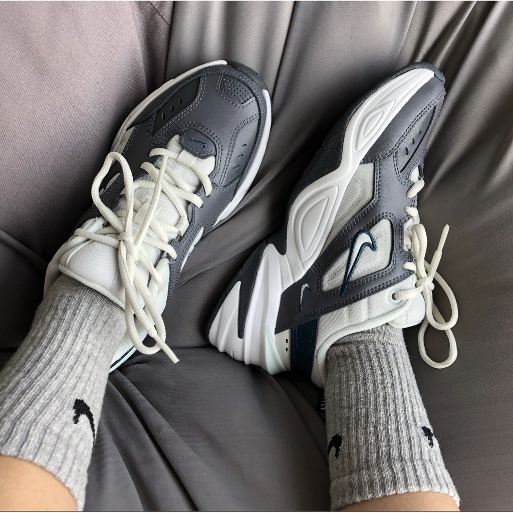 Giày Nike Wmns M2K Tekno 'Dark Grey' AO3108-017 - Ảnh 2