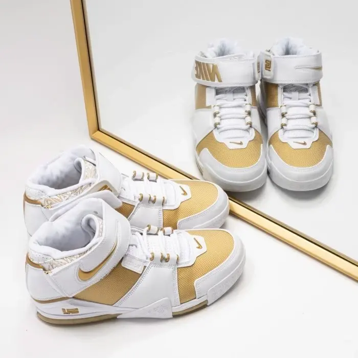 Giày Nike Zoom Lebron 2 Retro 'Maccabi' 2022 DJ4892-100 - Ảnh 9