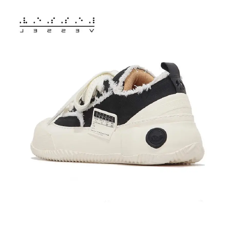 Giày xVESSEL G.O.P. 2.0 Marshmallow Classic 'Lows Black' - Ảnh 3