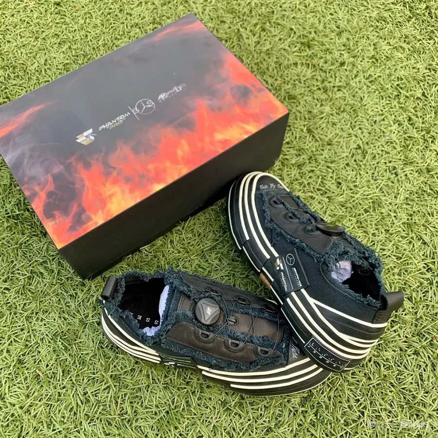Giày xVESSEL x AMG Peace By Piece Black Series S19X004 - Ảnh 5