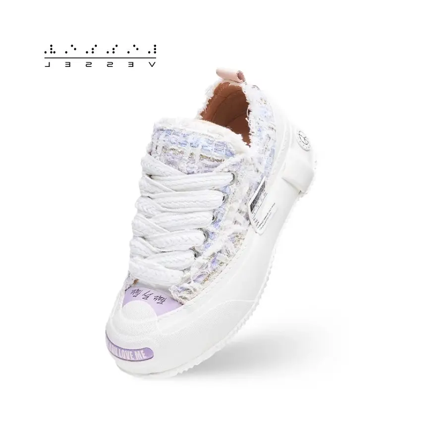 Giày xVESSEL G.O.P. 2.0 MARSHMALLOW Lows 'Lavender Tweed' - Ảnh 6