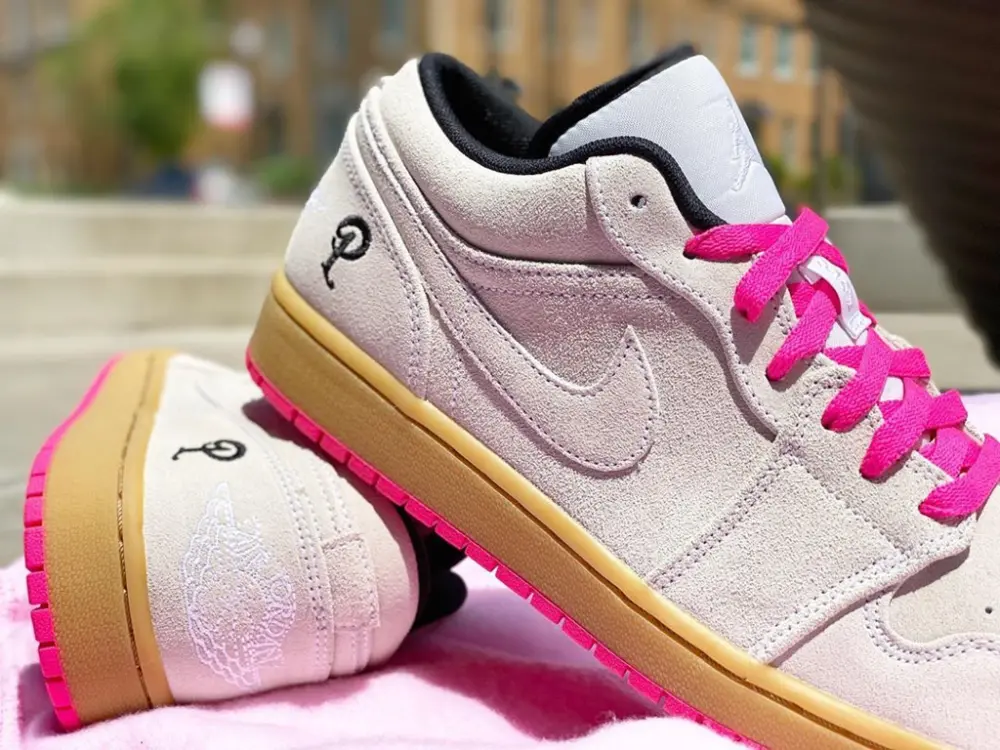 Giày Nike Sneaker Politics x Air Jordan 1 Low 'Block Party' CQ3587-119 - Ảnh 5