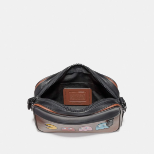 Alternative view of Túi Coach Graham Crossbody With Pac Man Motif Saddle F72921-QBSD