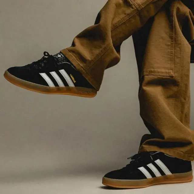 Giày Adidas Gazelle Indoor Core 'Black' H06259 - Ảnh 3